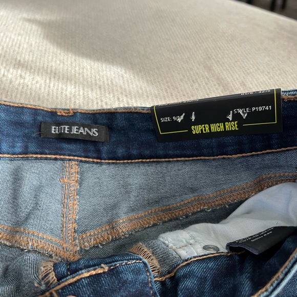 Elite Women’s Jeans Size 9/10 - Picture 5 of 8